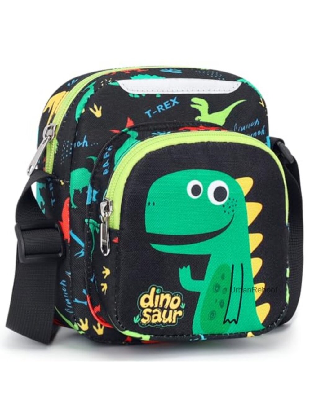 Kids Crossbody Bag Boys Dinosaur Purse Adjustable Strap Travel Gift